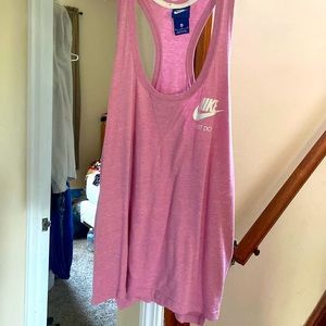 Woman’s Nike racer back tank top